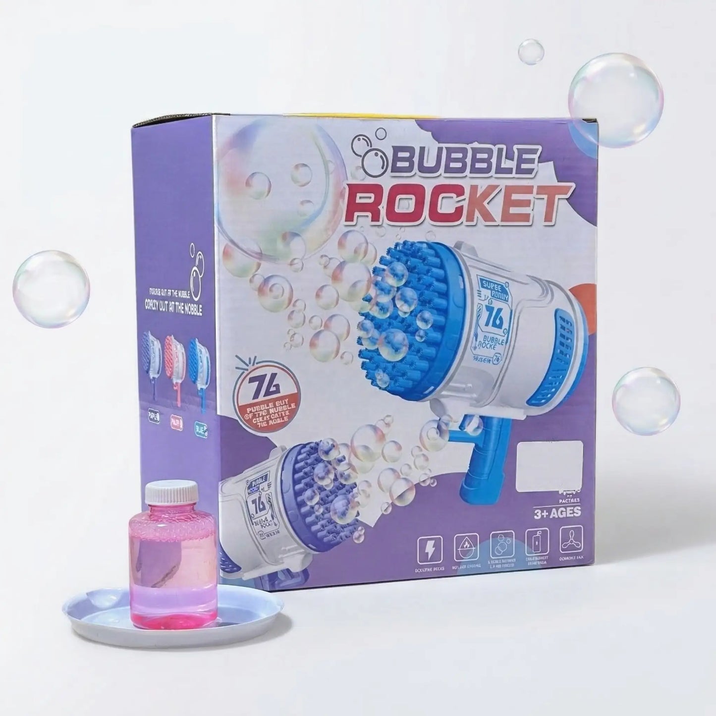 مسدس الفقاعات الصاروخي "Bubble Rocket" – 76